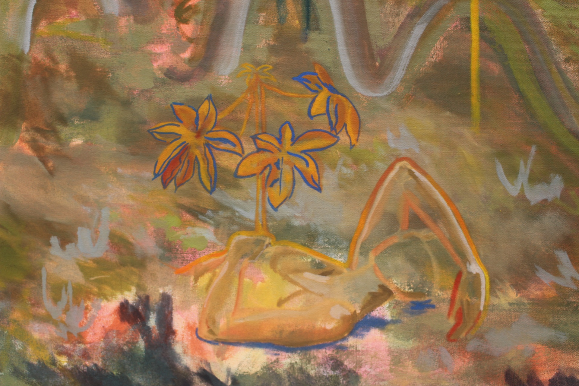 Everything's Changing but I'm Learning to Let Go painting by Sofia Lovera