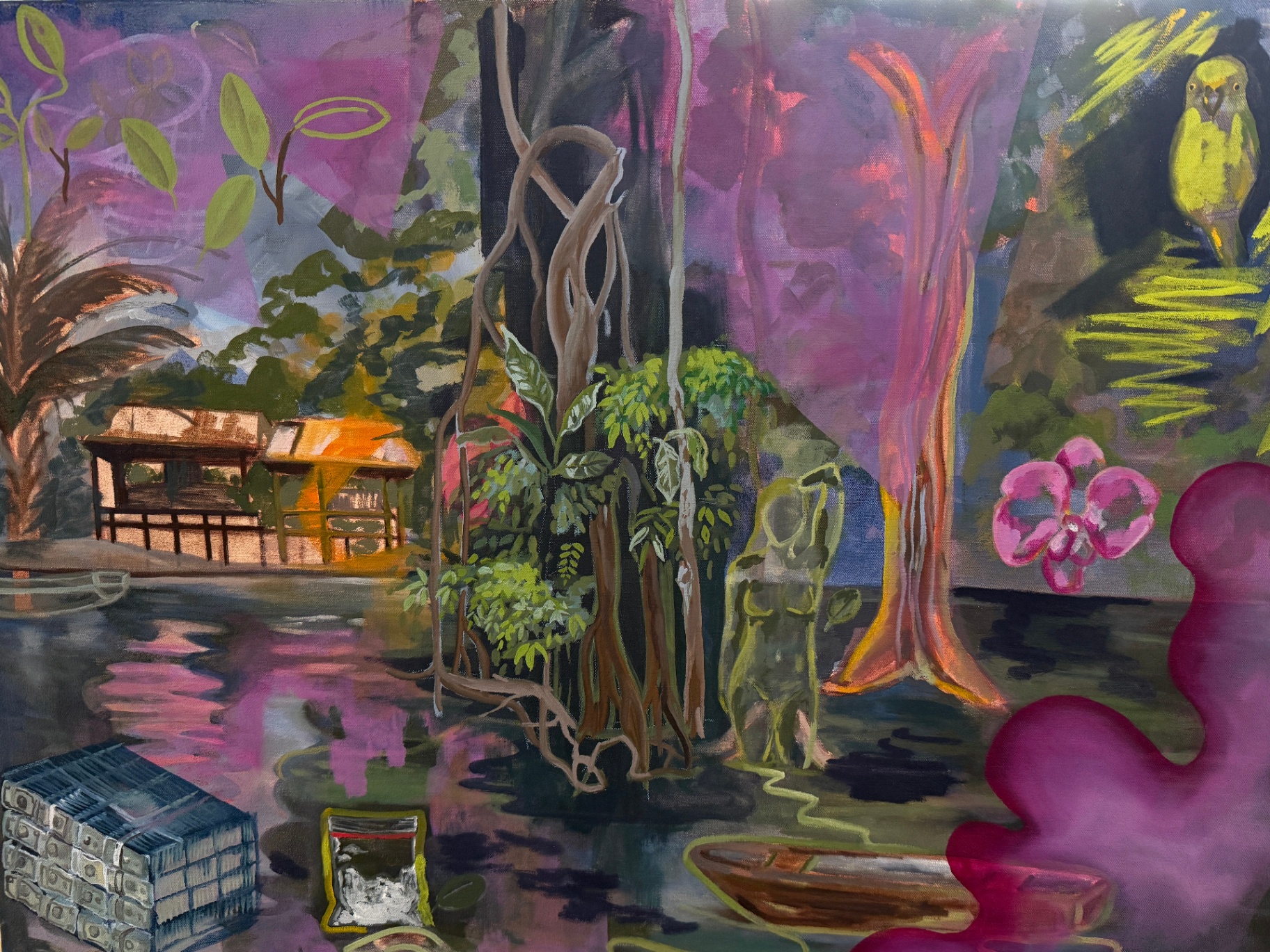 Mama Coca II painting by Sofia Lovera