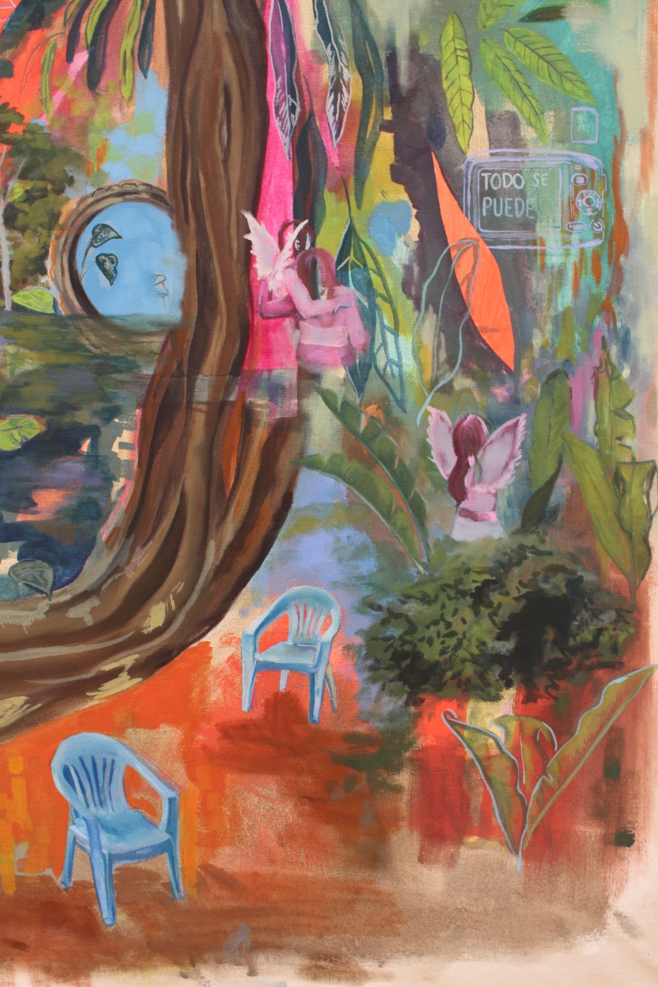 Detail of Yarumo by Sofia Lovera